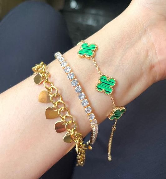 Lily Thin Wrist/ Baby Size bracelet Stack