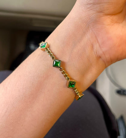 Max Green Thin Wrist/ Baby Size bracelet