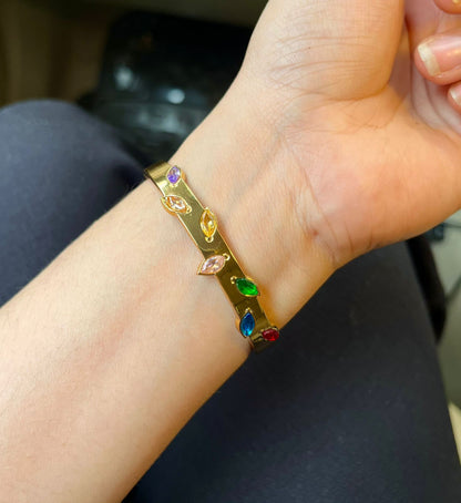 Eleven Multi Thin Wrist/ Baby Size bracelet