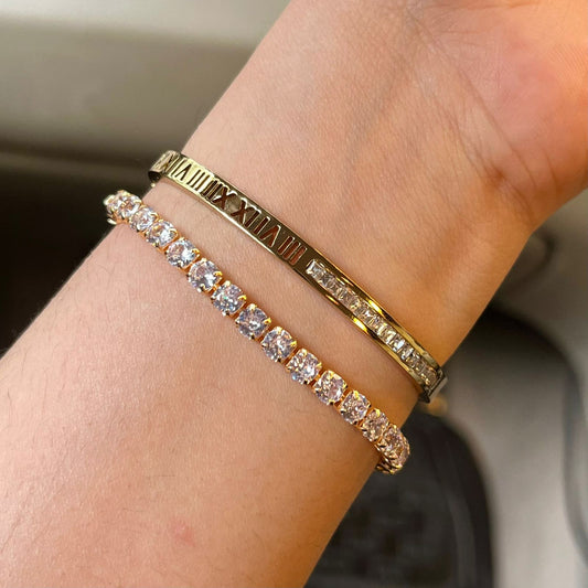 Jim Thin Wrist/ Baby Size bracelet Stack