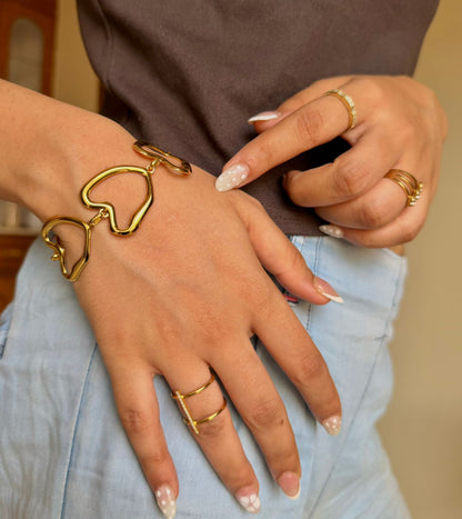 Varley Heart Bracelet