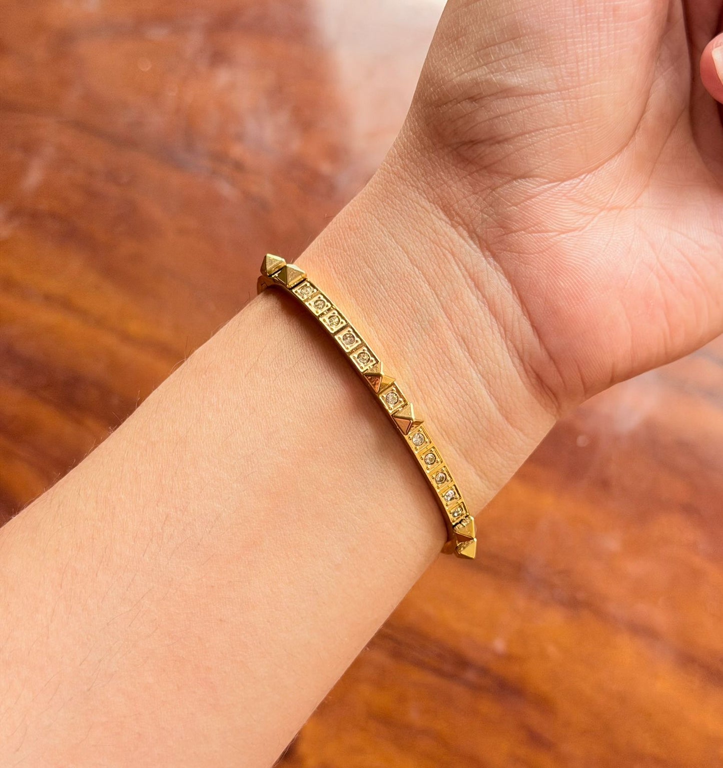 Spiked Thin Wrist/ Baby Size bracelet
