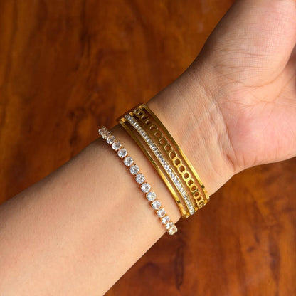 Canyon Thin Wrist/ Baby Size bracelet Stack