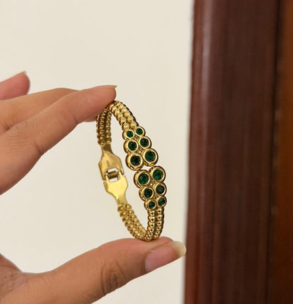 Pratima green Thin Wrist/ Baby Size bracelet