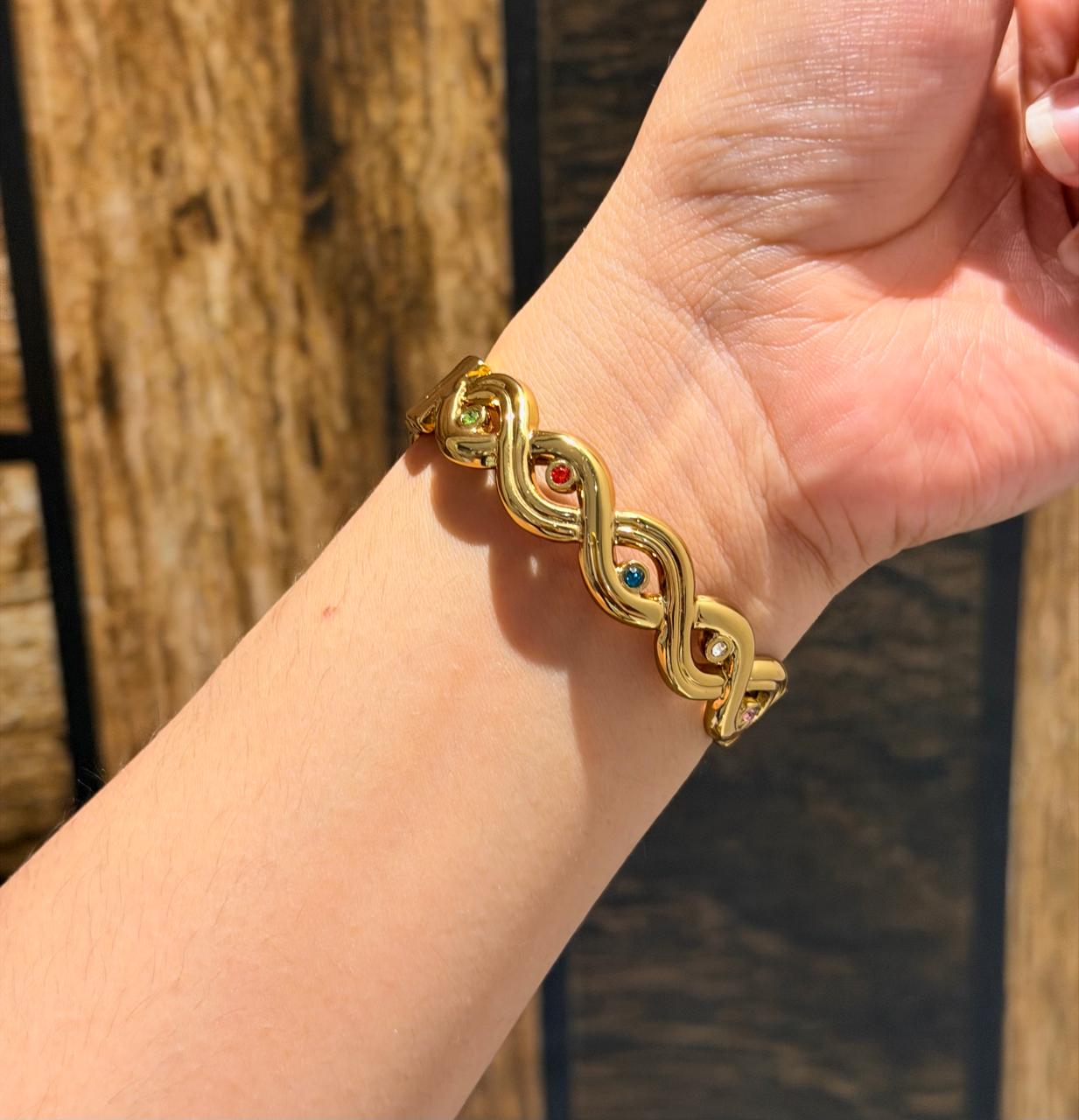 Krisha Multi Thin Wrist/ Baby Size bracelet
