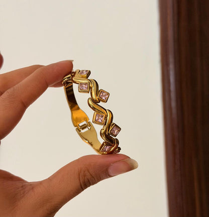 Debolina-Pink Thin Wrist/ Baby Size bracelet