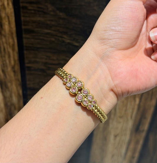 Filius Pink Thin Wrist/ Baby Size bracelet