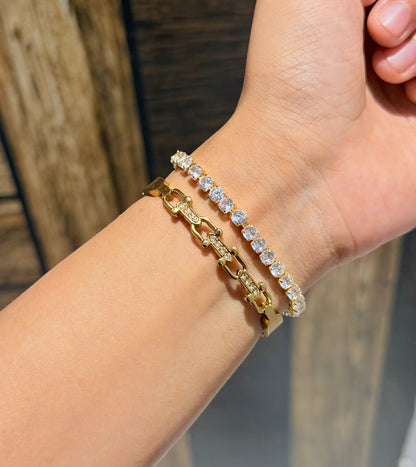 Cecily Thin Wrist/ Baby Size bracelet Stack
