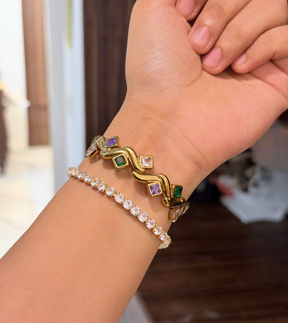 Lowkey Famous Thin Wrist/ Baby Size bracelet Stack