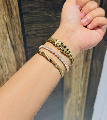 Hard Launch Thin Wrist/ Baby Size bracelet Stack