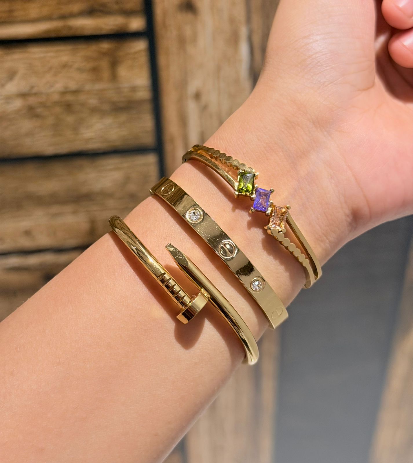 Drafts Thin Wrist/ Baby Size bracelet Stack