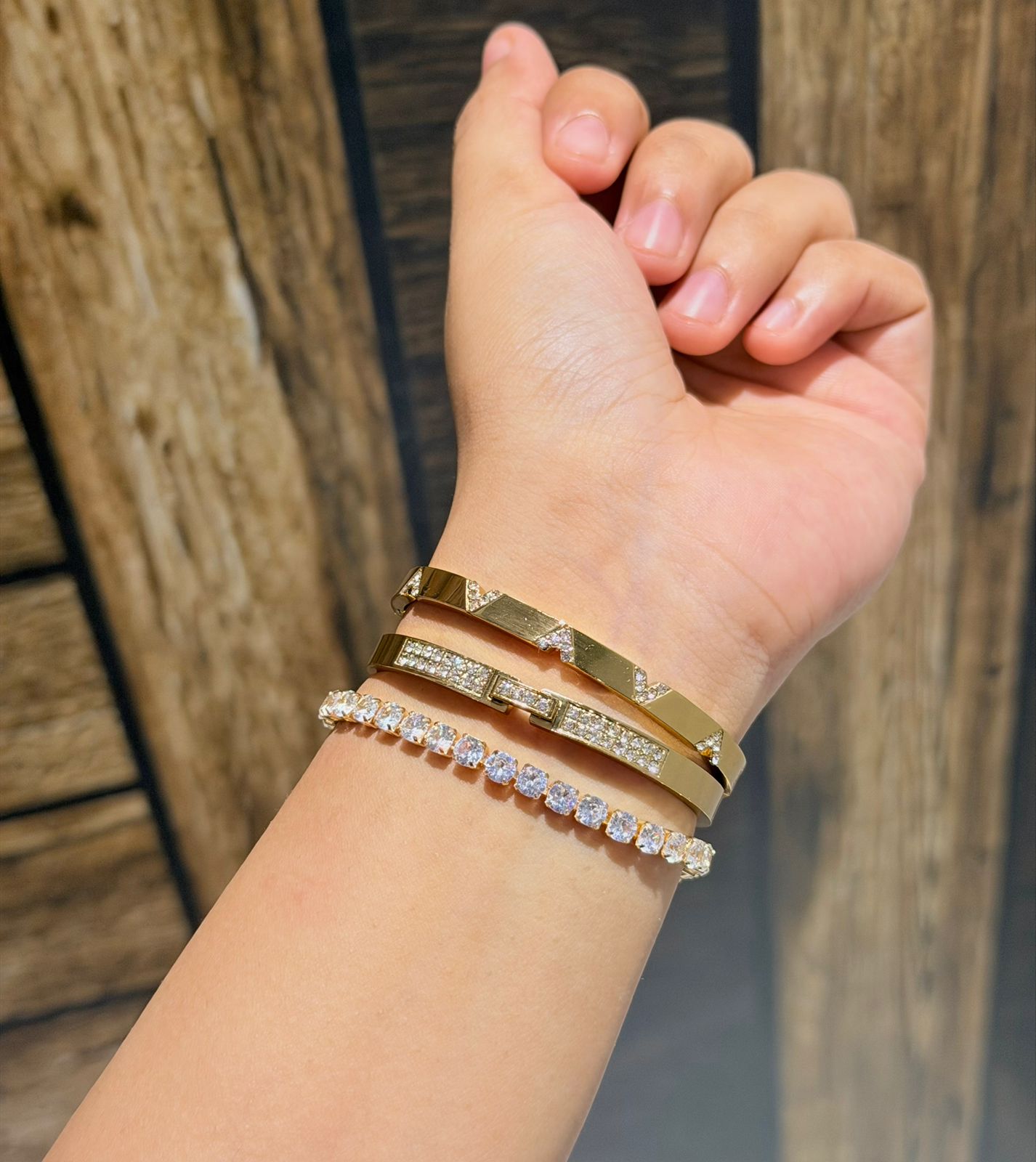 Private Account Thin Wrist/ Baby Size bracelet Stack