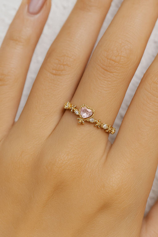 Ophira heart Ring