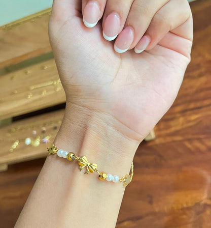 Pearly Knot Bracelet