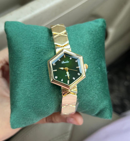 Sage Green Dial Watch