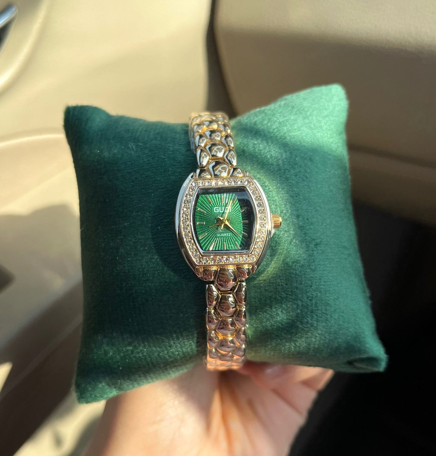 Madeleine Green Dial Watch