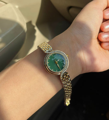 Arlina Green Dial Watch