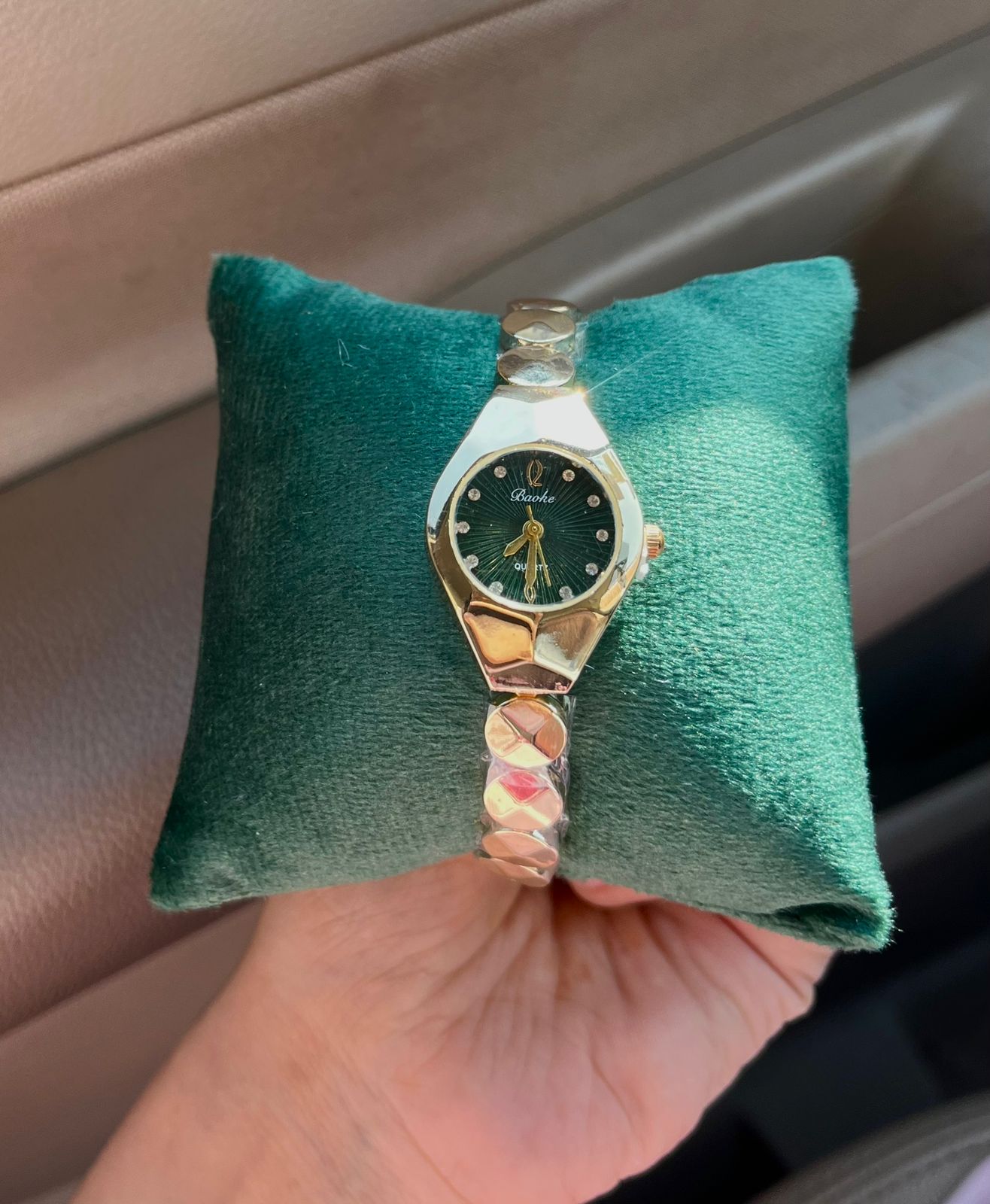 Lielle Green Dial Watch