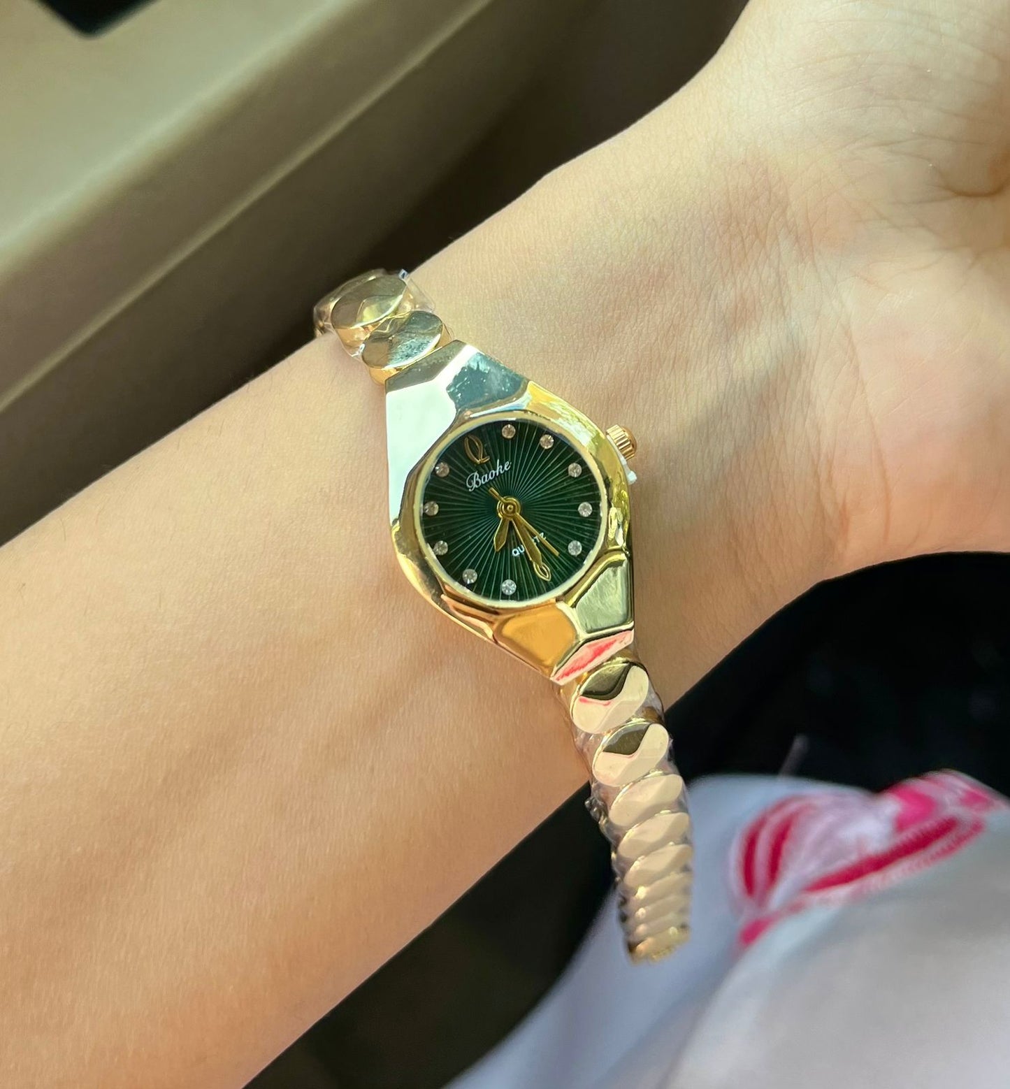 Lielle Green Dial Watch