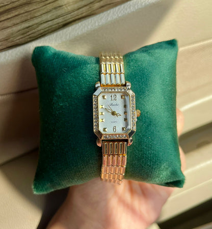 Thea White Dial Watch