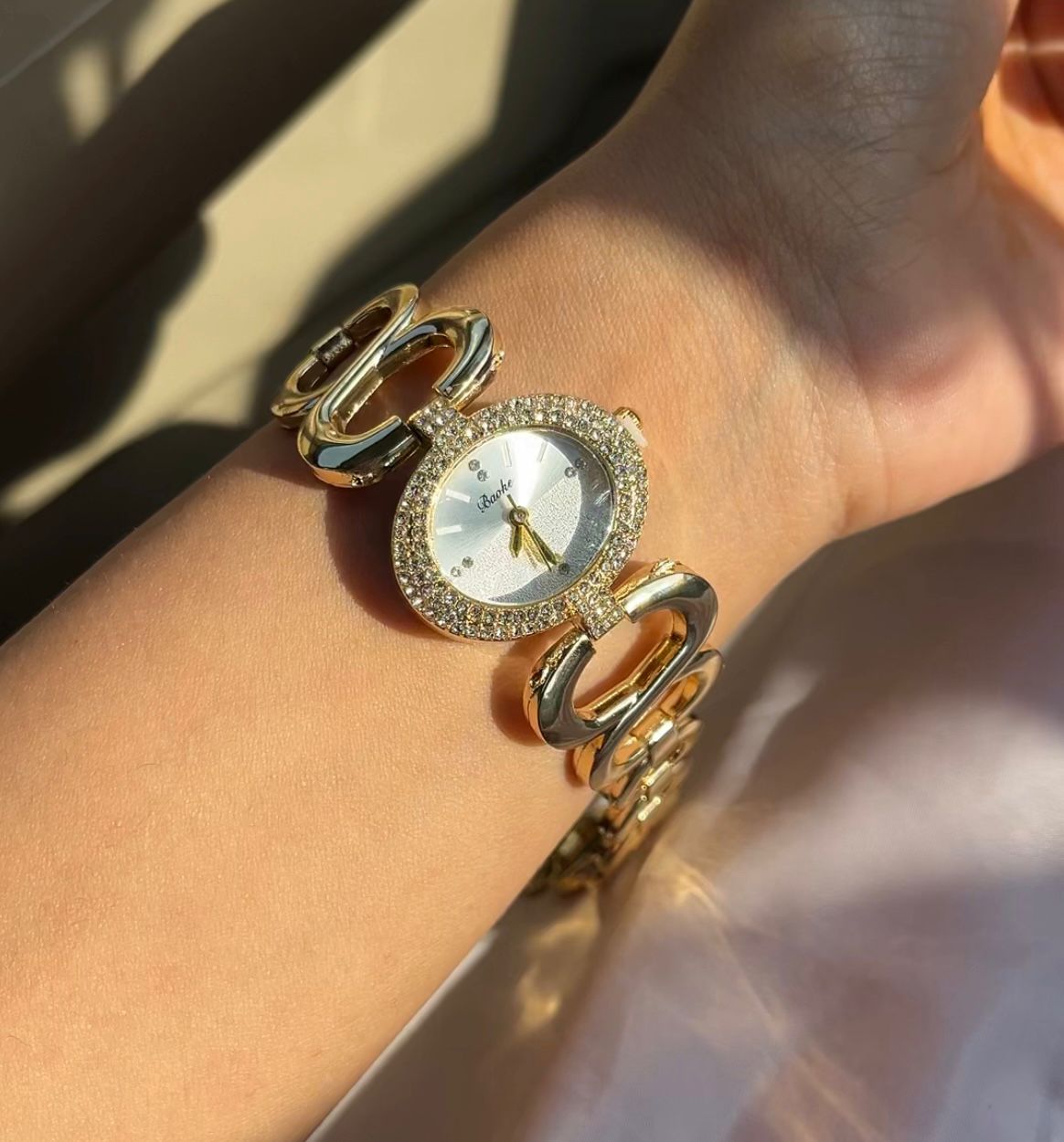 Faye White Dial Watch