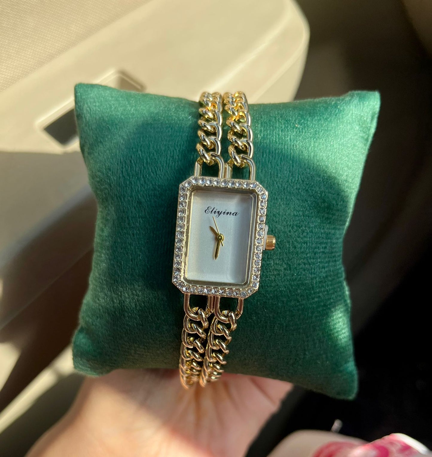 Lyra White Dial Watch
