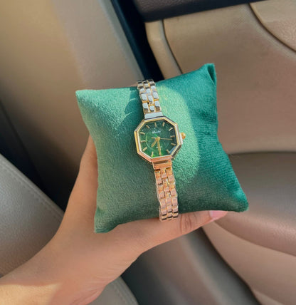 Genevieve Green Dial Watch