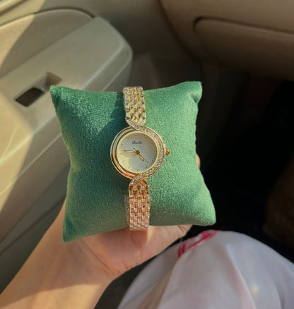 Arlina White Dial Watch
