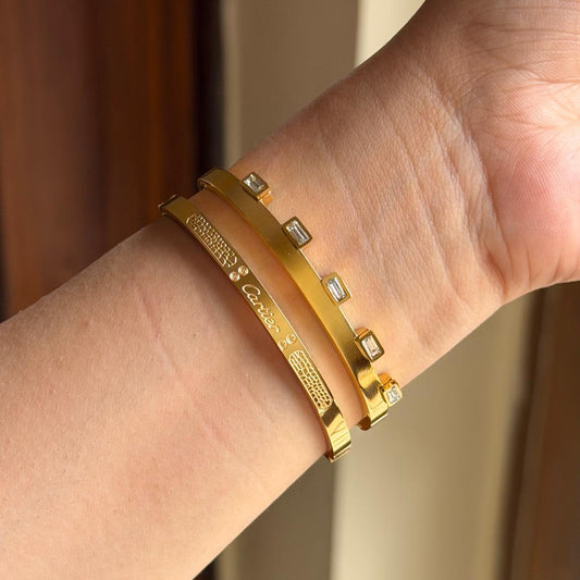 Niola Thin Wrist/ Baby Size bracelet Stack