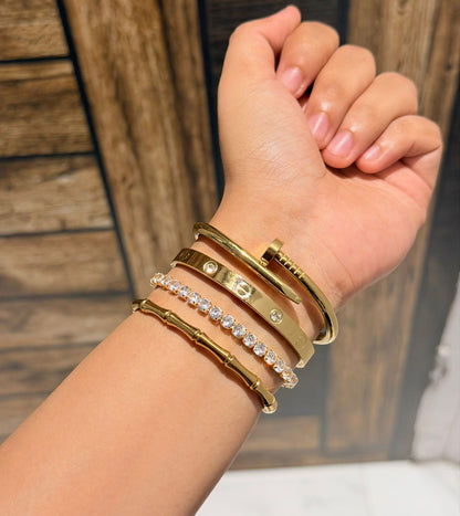 Delulu Thin Wrist/ Baby Size bracelet Stack