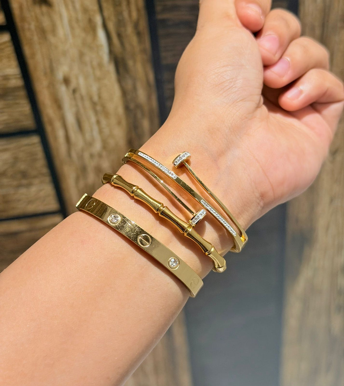Muted Thin Wrist/ Baby Size bracelet Stack