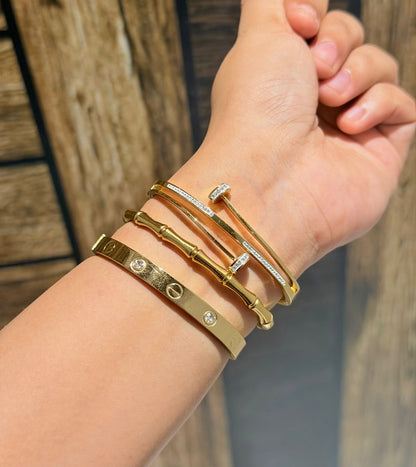 Muted Thin Wrist/ Baby Size bracelet Stack