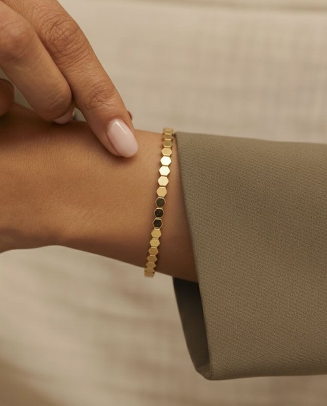 Ruelle Thin Wrist/ Baby Size bracelet