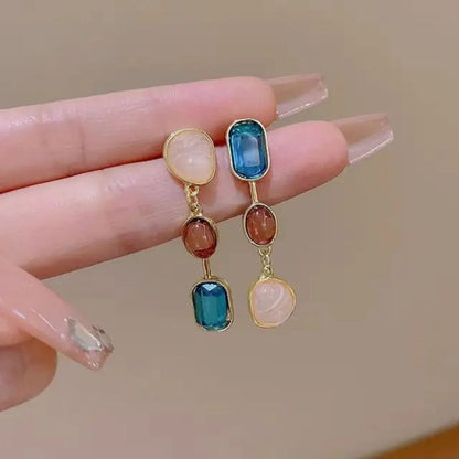 Trine Gem Earrings