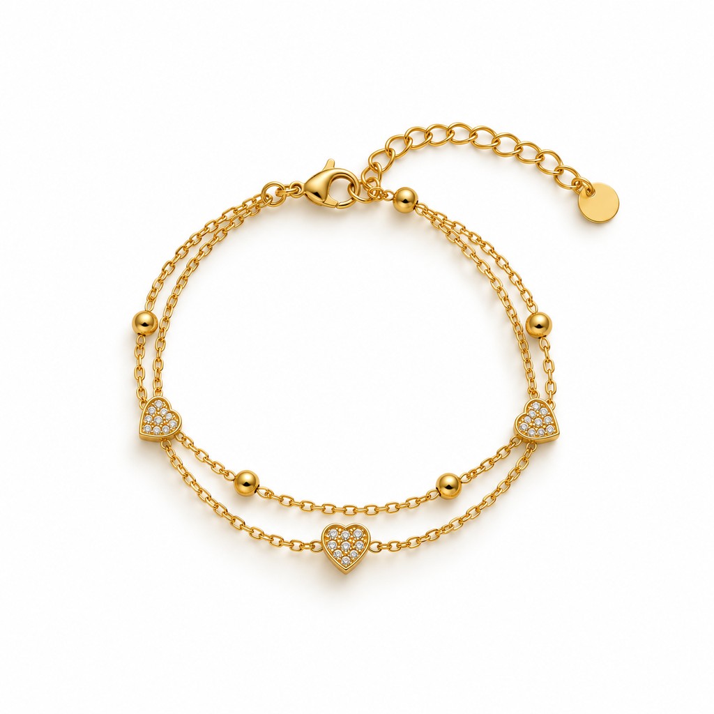Tiny Hearts Bracelet