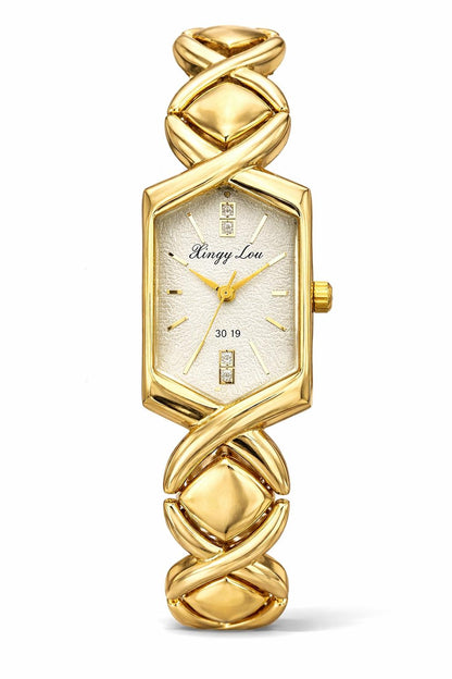 Eveline White Dial Watch