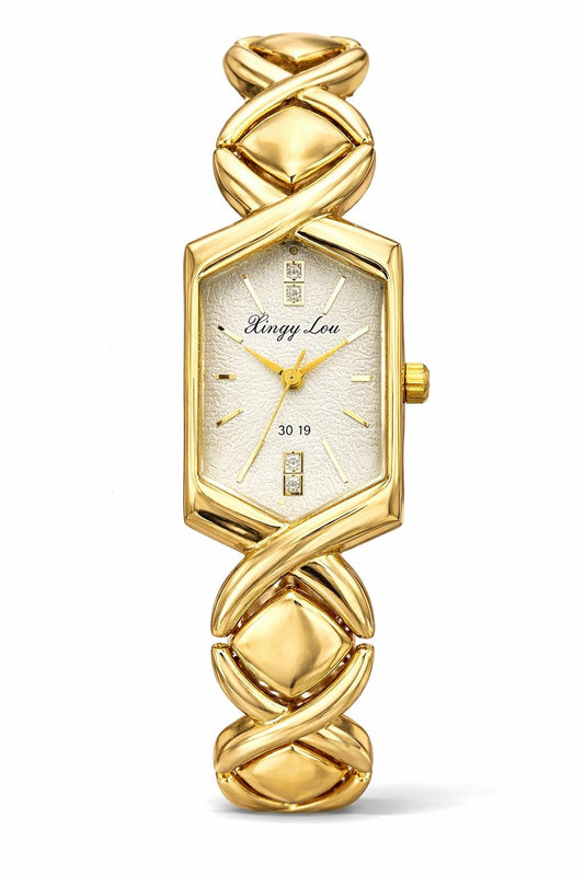 Eveline White Dial Watch