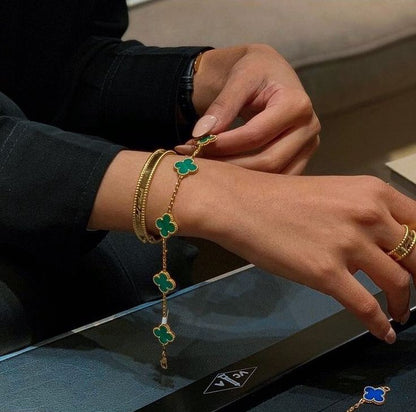 Green Clover Bracelet