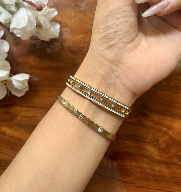 Baby Belle Stack For Thin Wrist / Baby Size