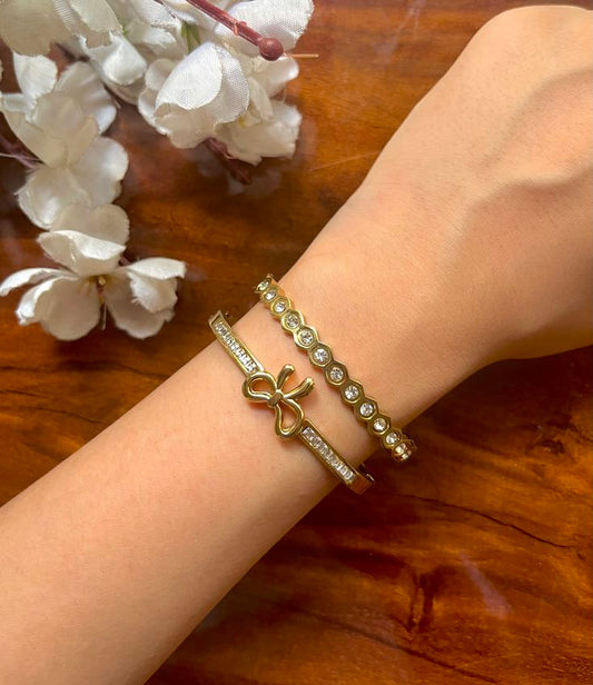 Glow Bow Stack For Thin Wrist / Baby Size