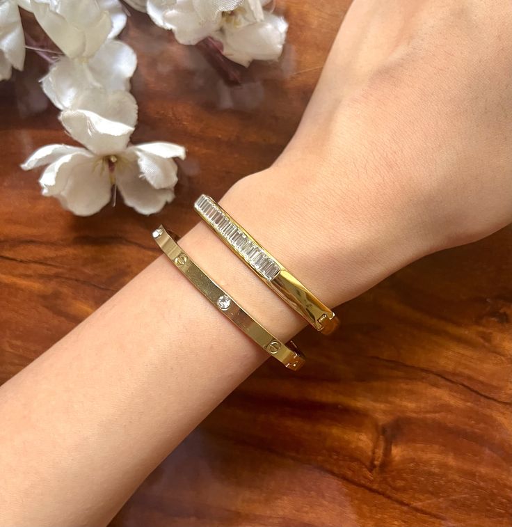 Ivory Duo Stack For Thin Wrist / Baby Size