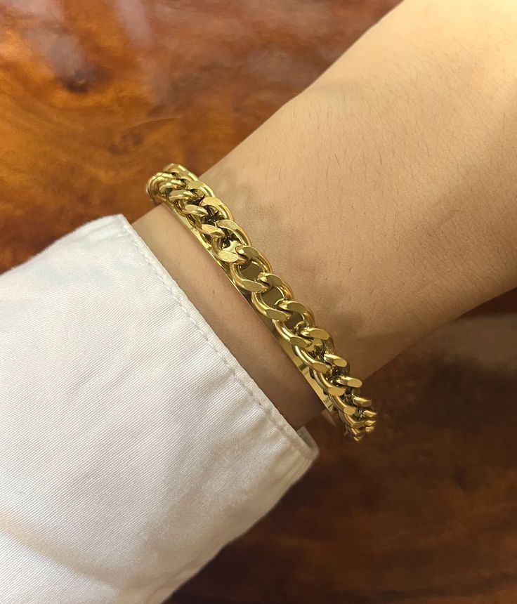 Statement Chain Bracelet - Adjustable