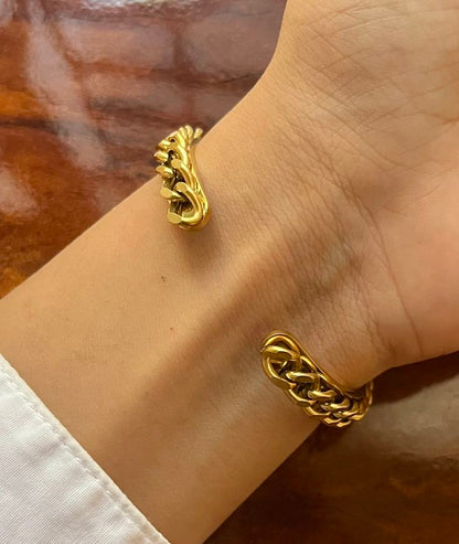 Statement Chain Bracelet - Adjustable