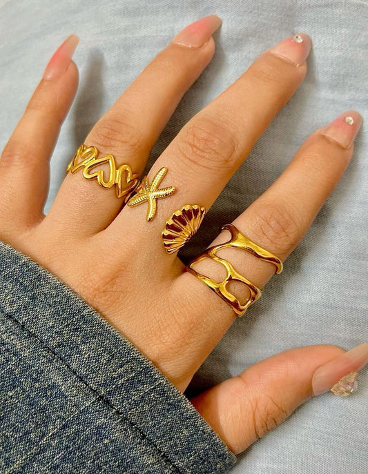 All Day Shine Ring Stack