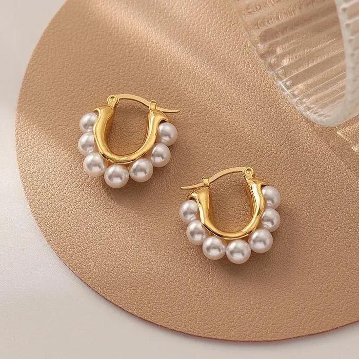 All Day Pearl Hoop