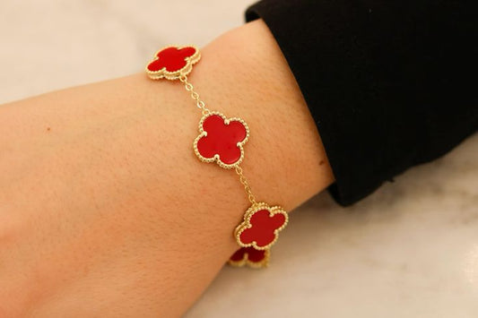 Red Clover Bracelet