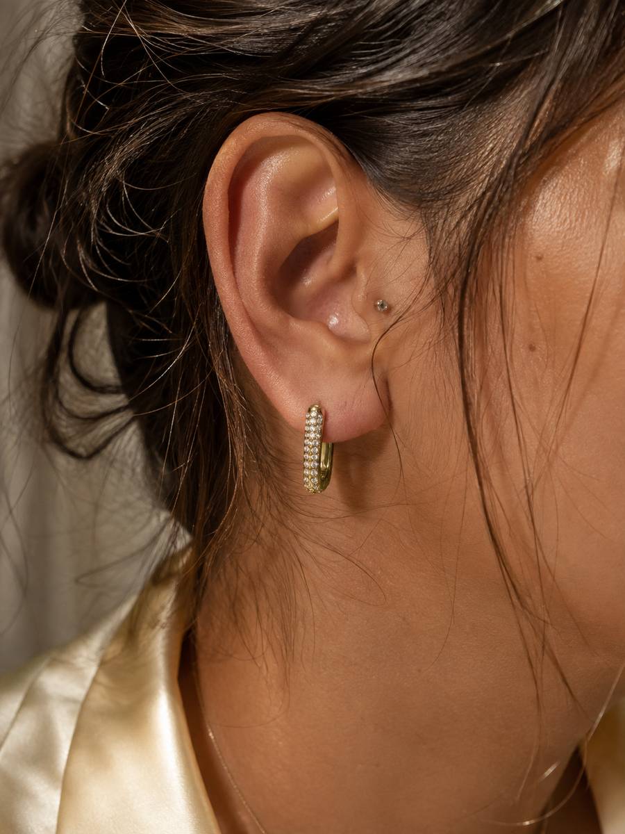 Calluna Pave Earring