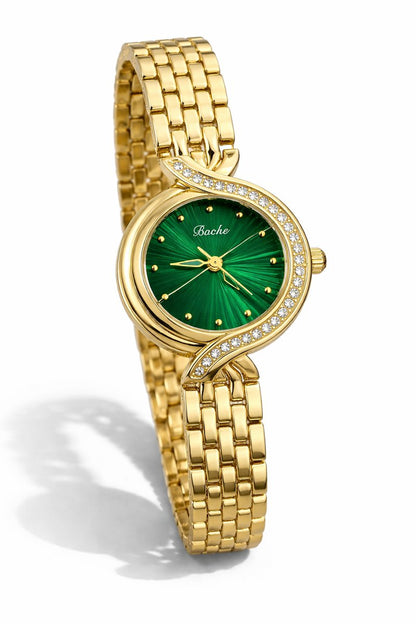 Arlina Green Dial Watch