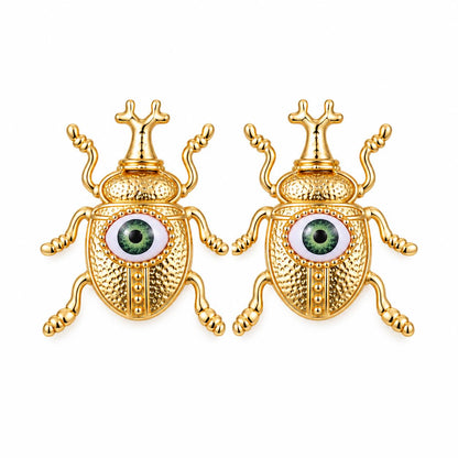 Beetle Statement Earring