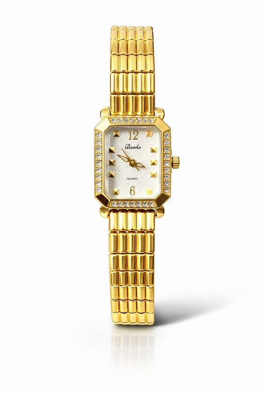 Thea White Dial Watch